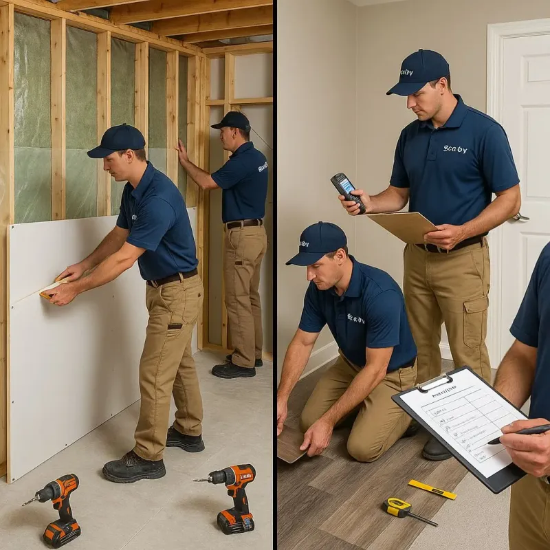 Repairs and Reconstruction process in Middletown, CA