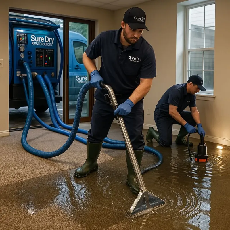 Water Extraction and Removal process in Middletown, CA